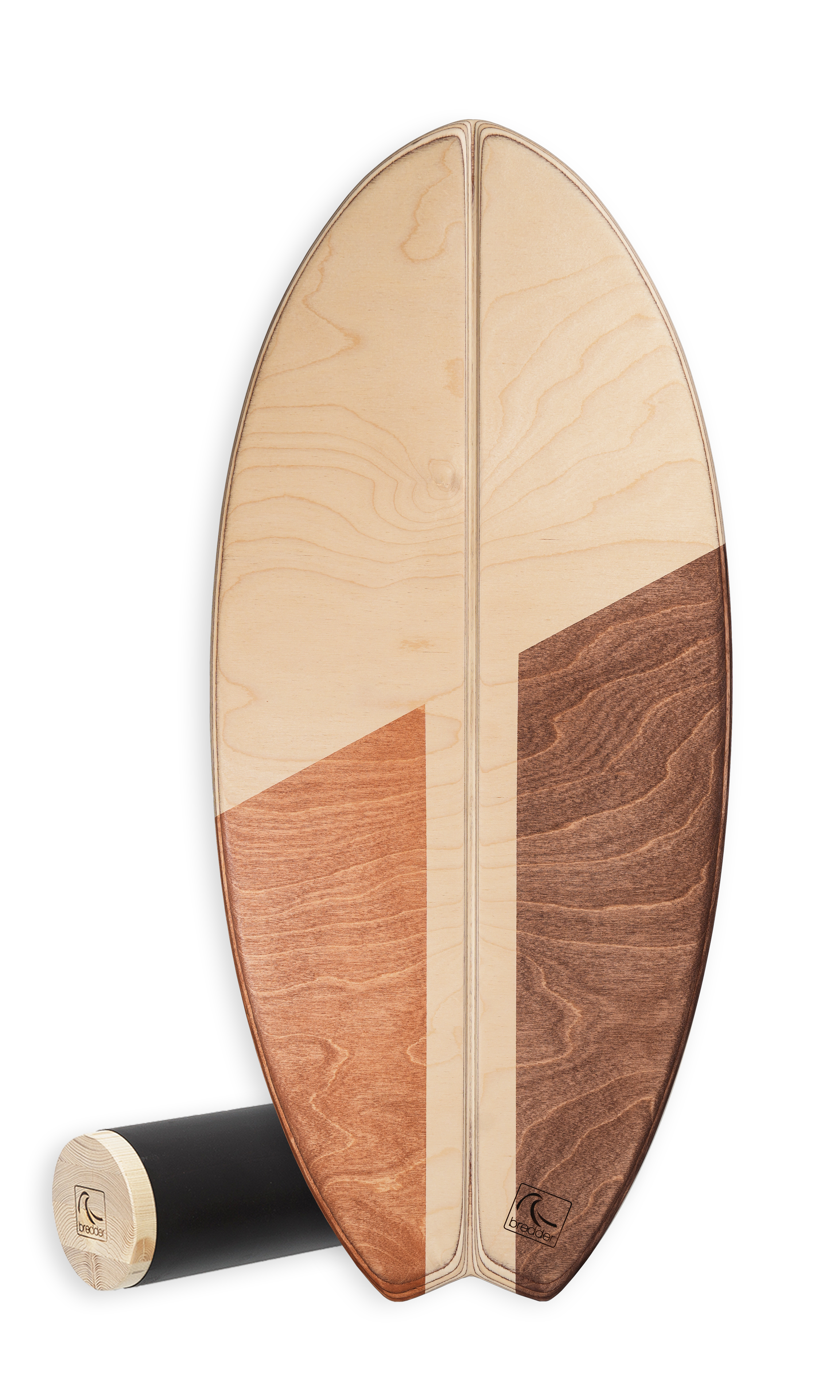 Tilawa Fish Balance Board + Solid Wood Roller