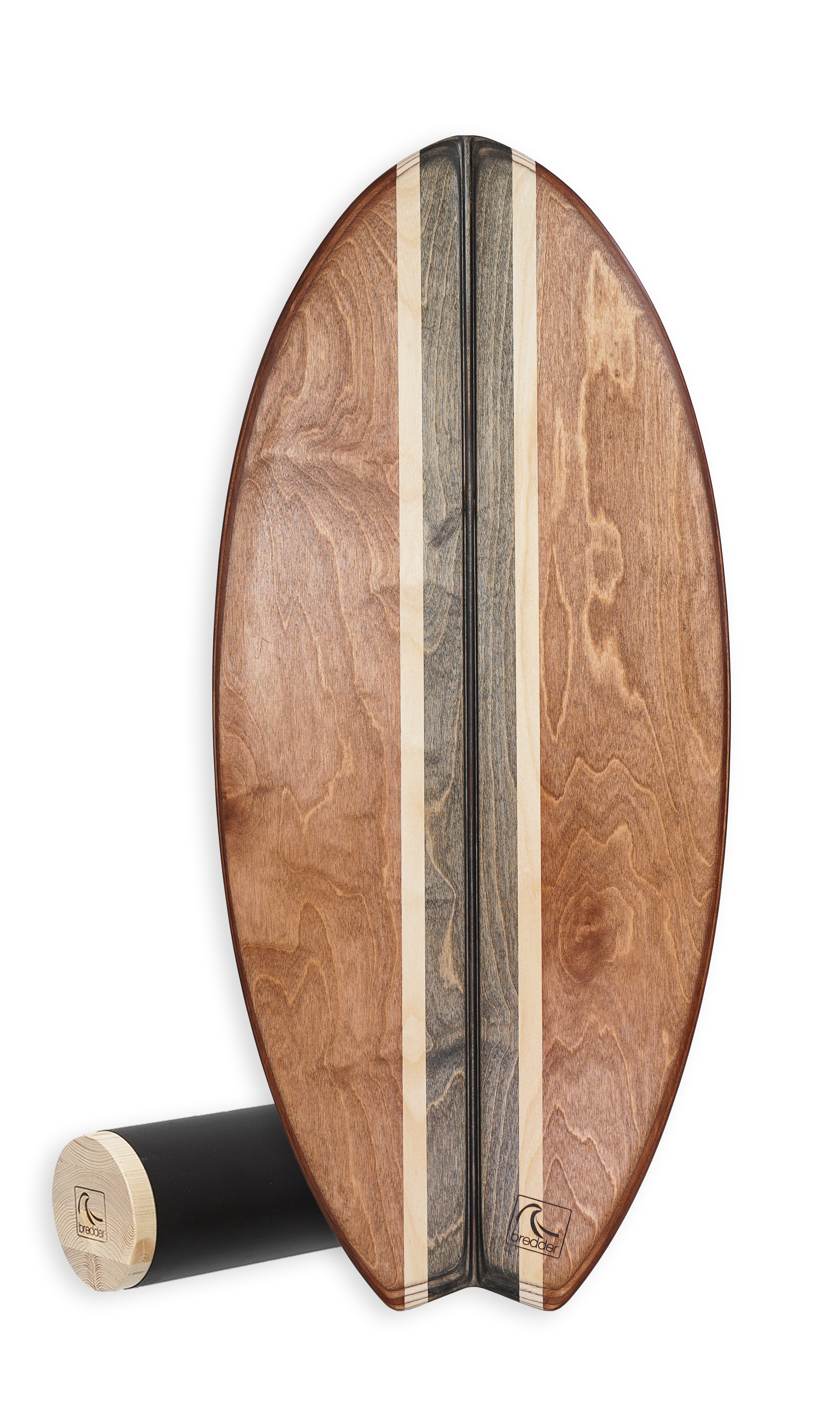 Leilani Fish Balance Board + Solid Wood Roller
