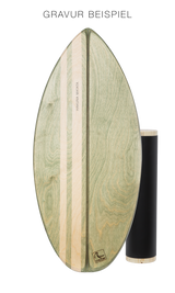 Mundaka Shorty Balance Board + Solid Wood Roller