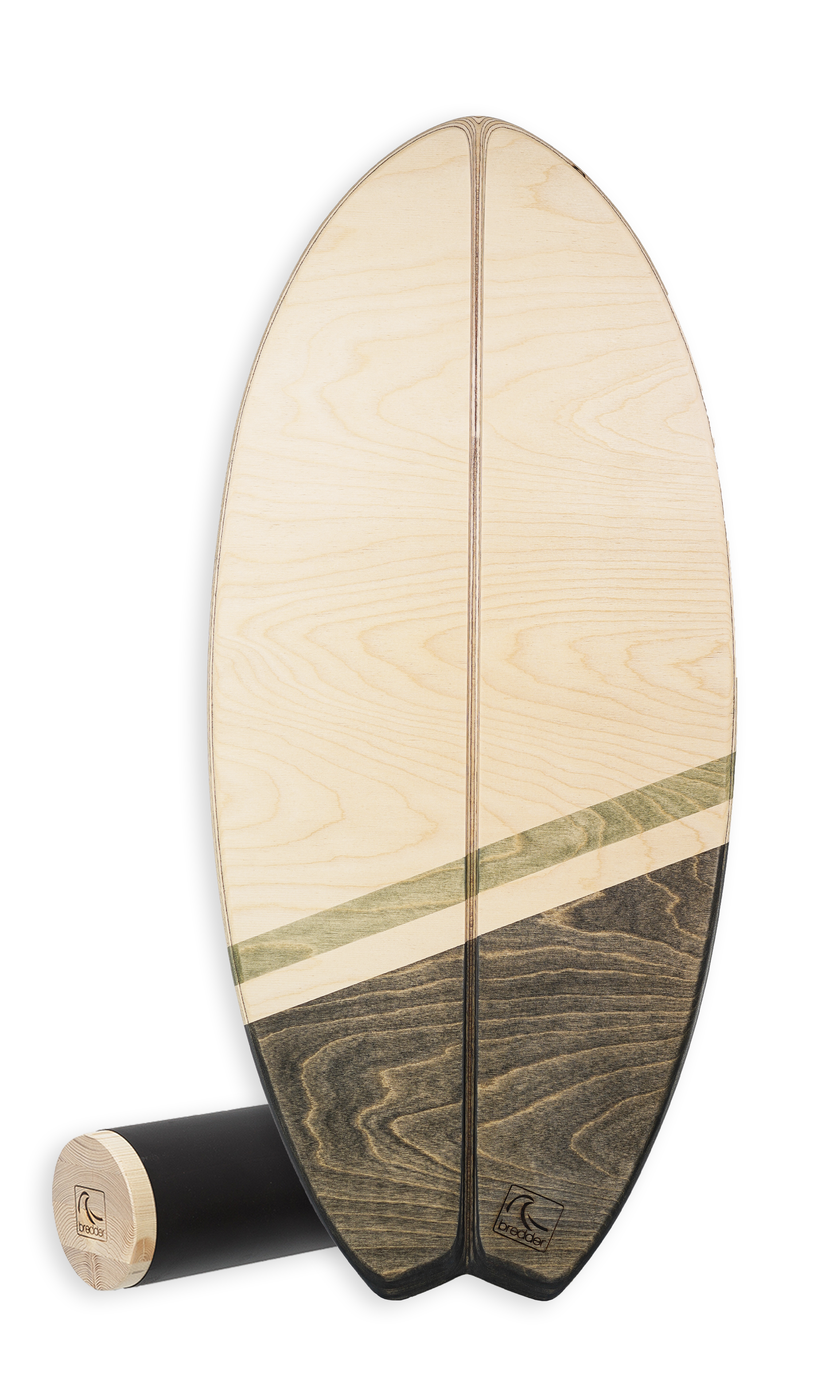 Tei Fisch Balance Board + Solid Wood Roller