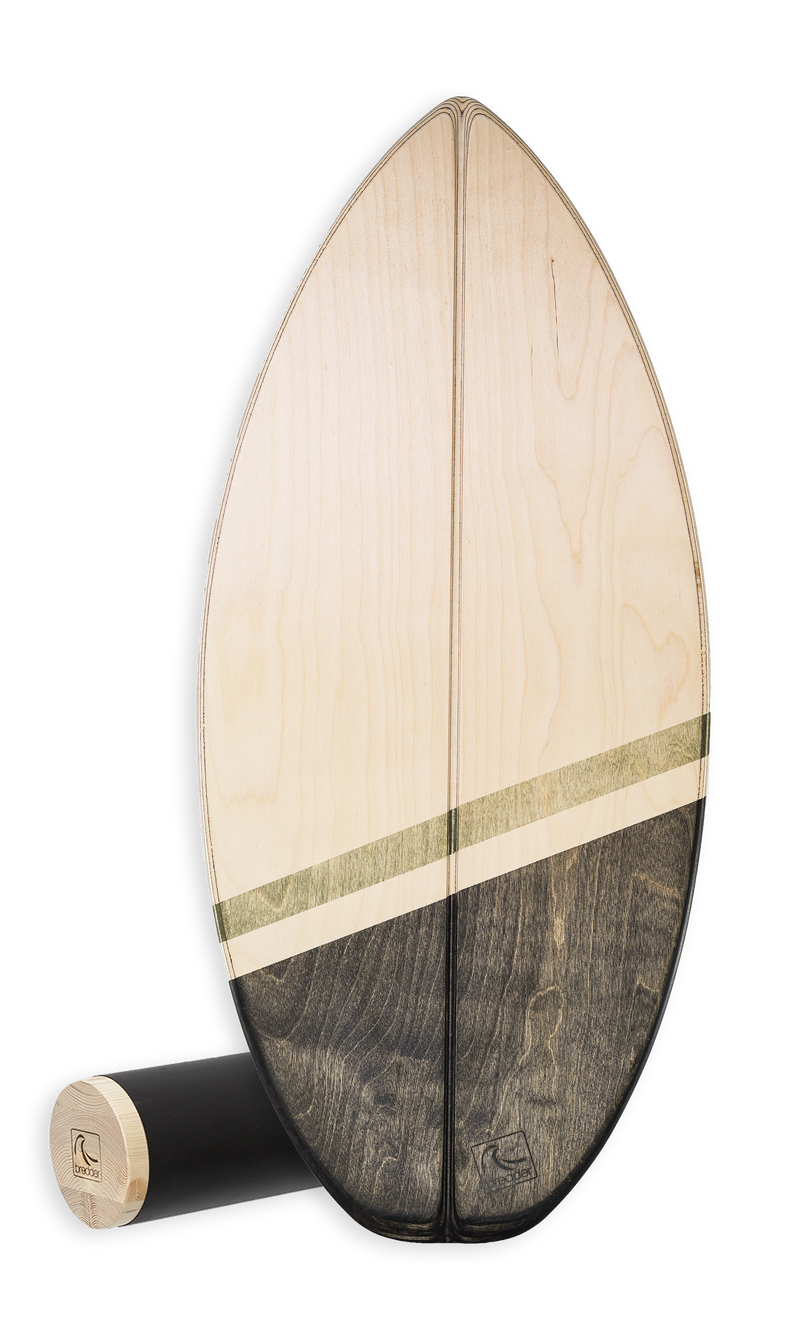 Tei Shorty Balance Board + Solid Wood Roller